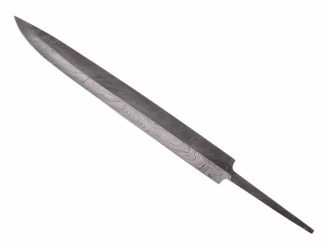 Alamaanse saxkling, damascusstaal