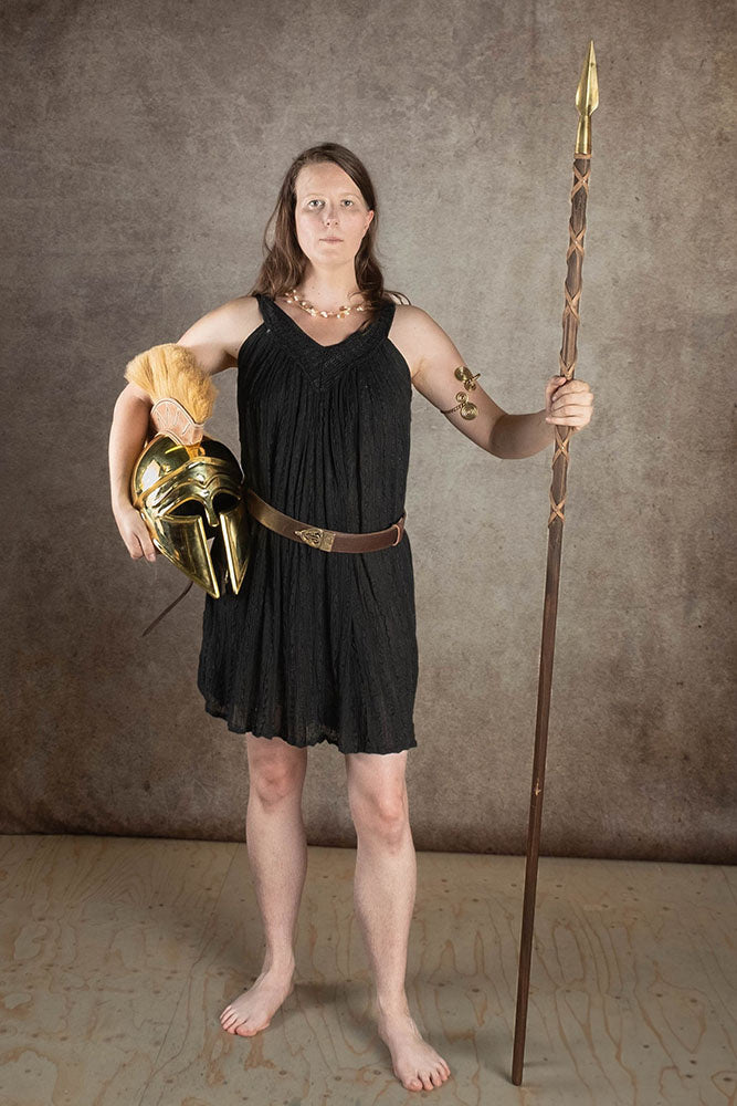 Godinnen Jurk Hera, kort, zwart