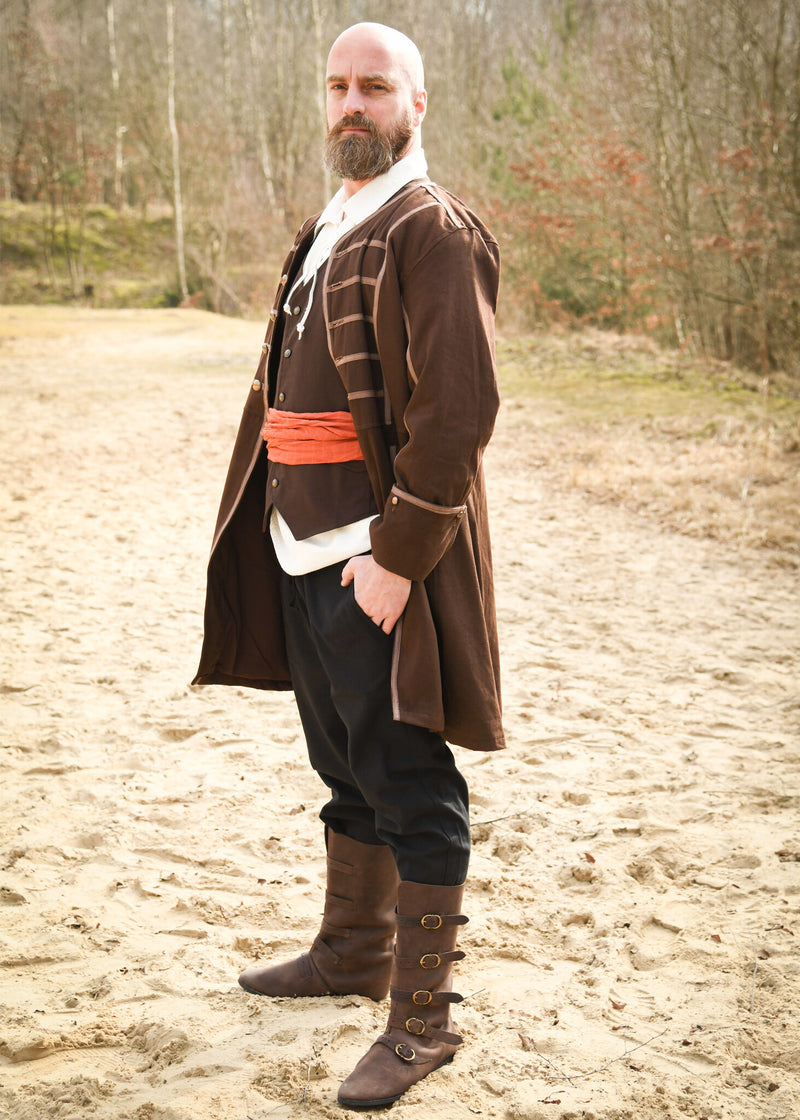 Laarzen met gespen, bruin