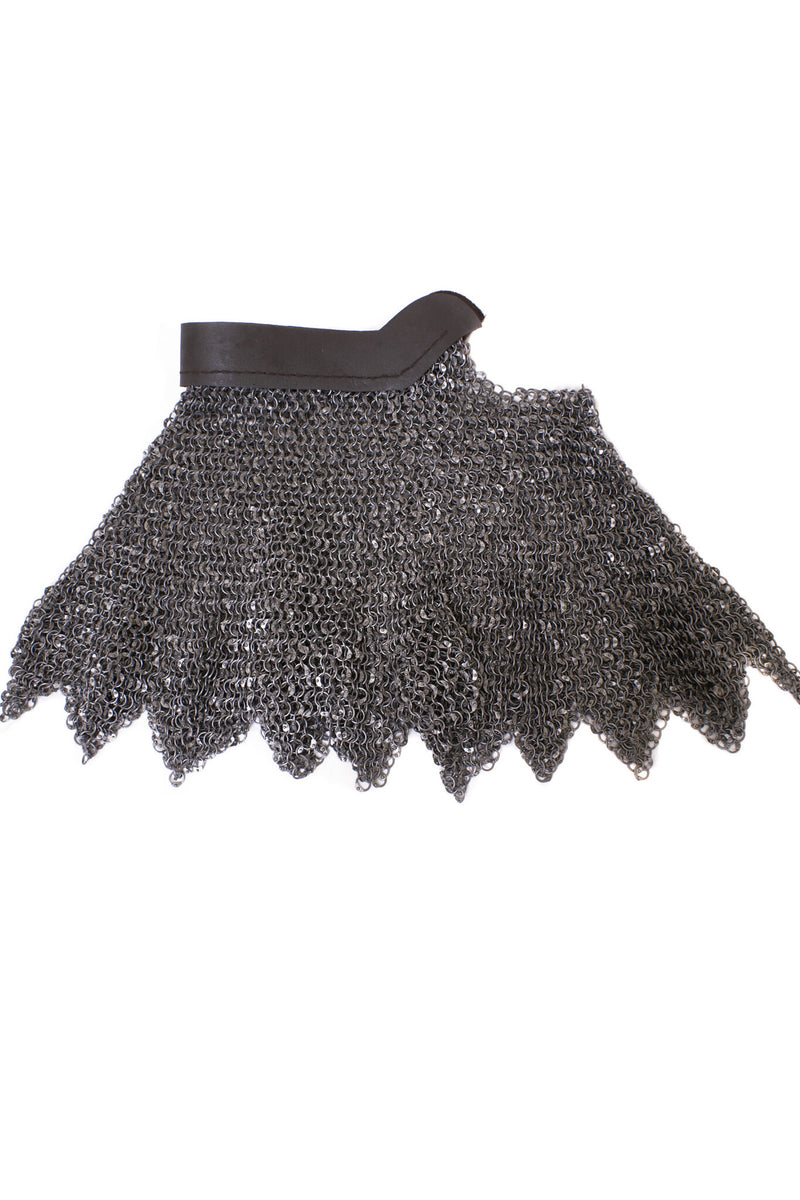 Camail, aventail, onbehandeld, ronde ringen - ronde klinknagels, 8 mm