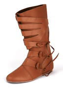 Bottes Arantal, médiévales, brun 