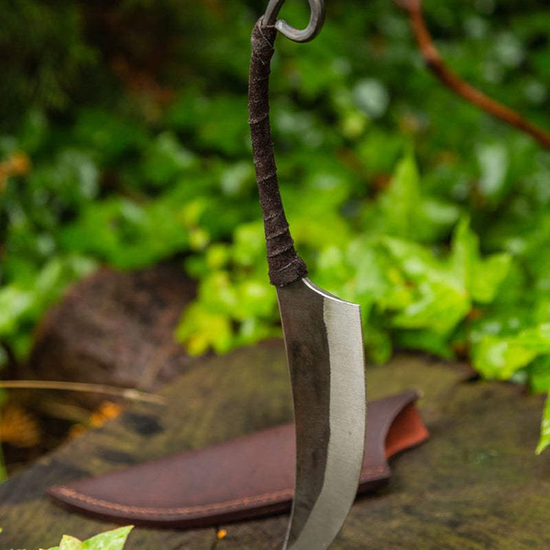 Celtico coltello Glen, L, acciaio inossidabile acciaio, semi-affilato 