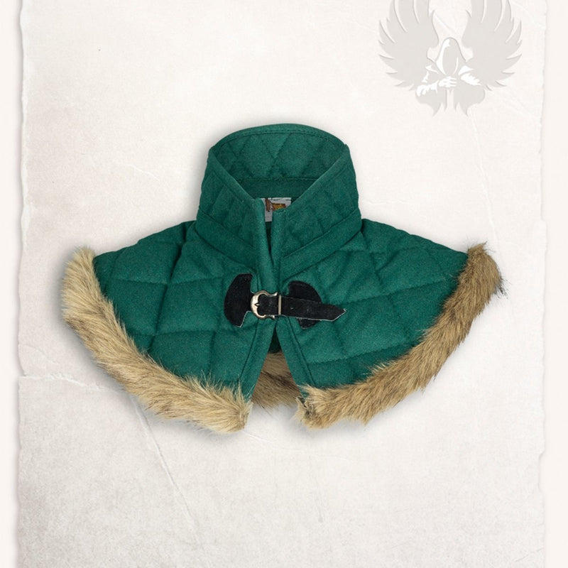 Gambeson collar nimue wool green