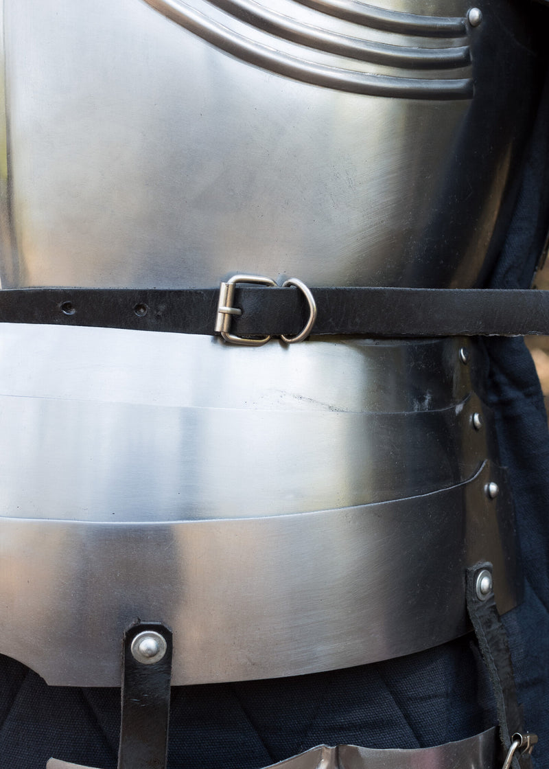 Gotisk bröstharnesk med tassets, 1-1,2 mm 