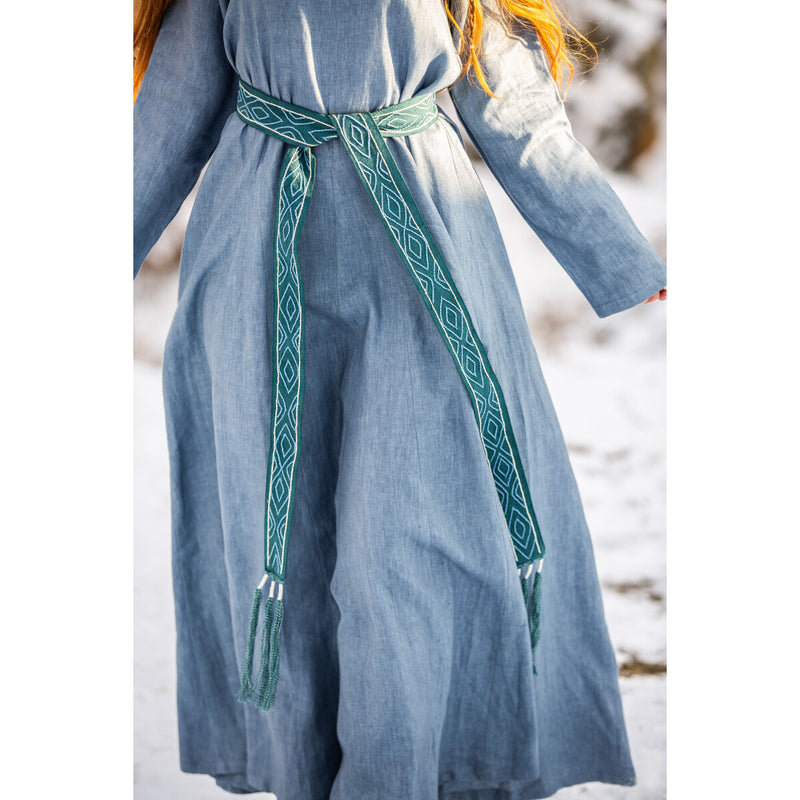 Viking bælte Kasse, blå, 235 cm 