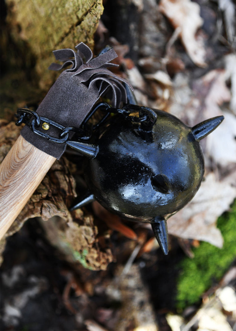 Strijdvlegel met lange grip