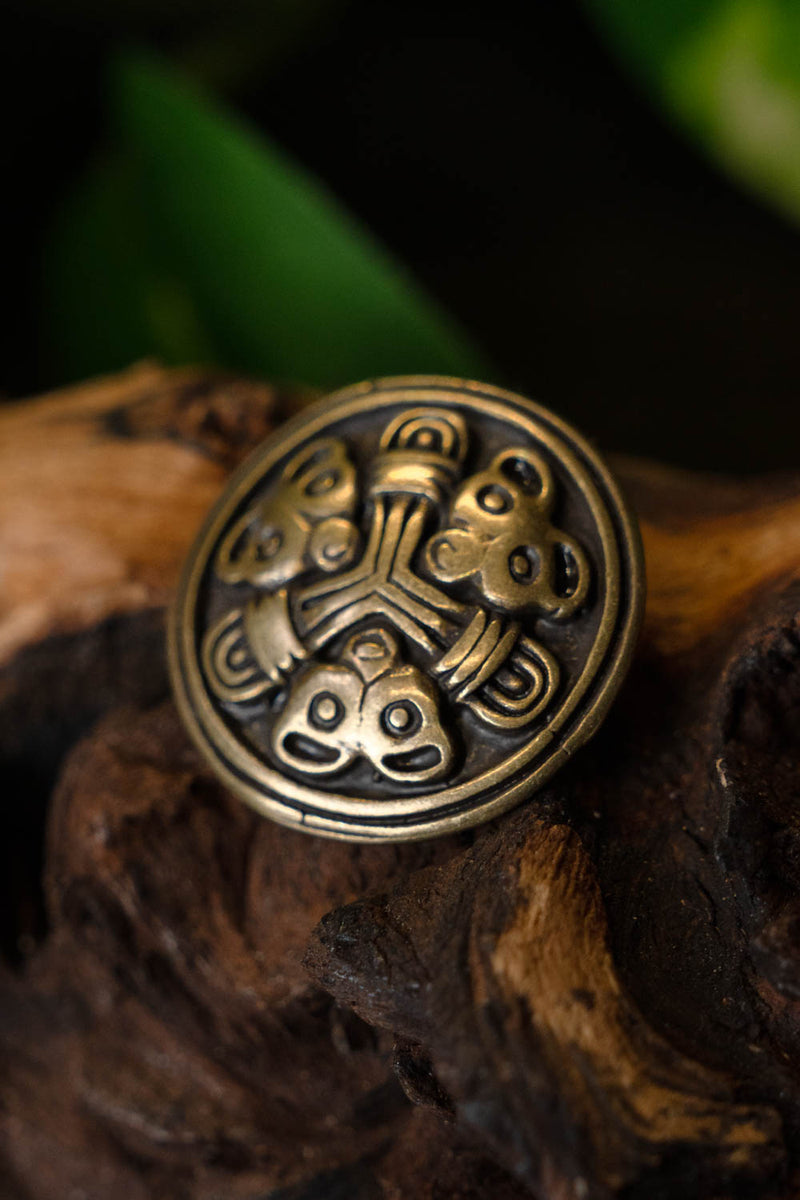 Wikingergürtel Teig Borre -Set von 5 Teilen