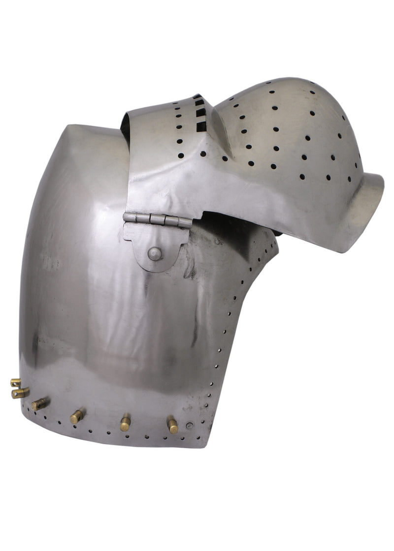 Battle-ready gesloten bascinet, 2 mm (battle-ready)