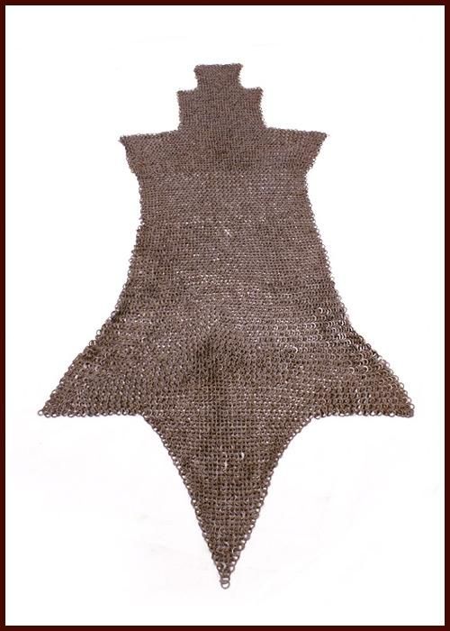 Maliënchausses, ronde ringen - ronde klinknagels, 8 mm