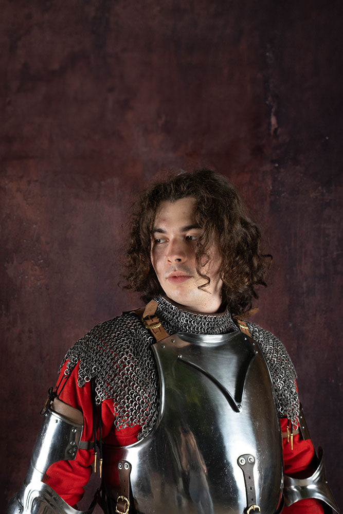 Mantello del vescovo camaglio anelli piatti mescolato, 8 mm 