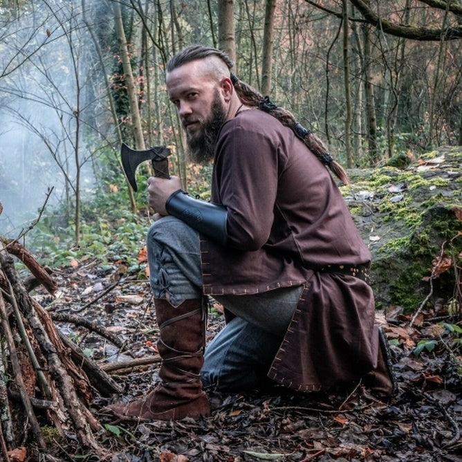 Suède laarzen Rolf, bruin