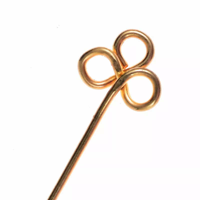 Late medieval veil pin, bronze