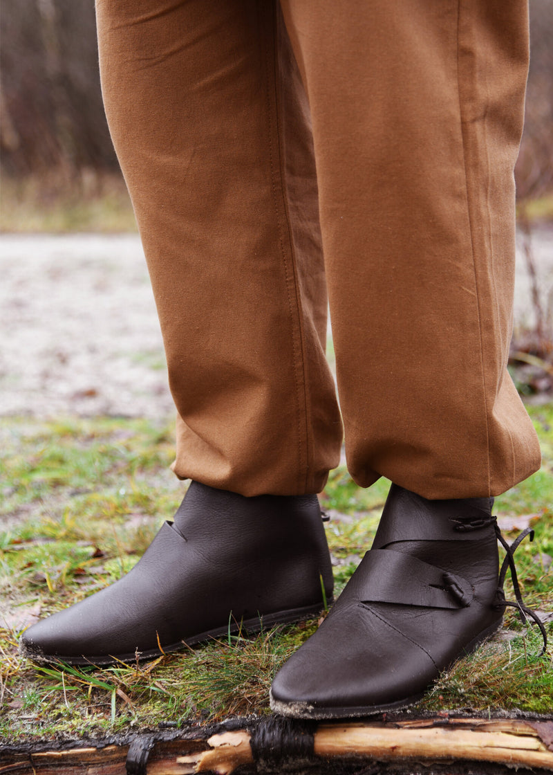 Viking schoenen Jorvik, donkerbruin