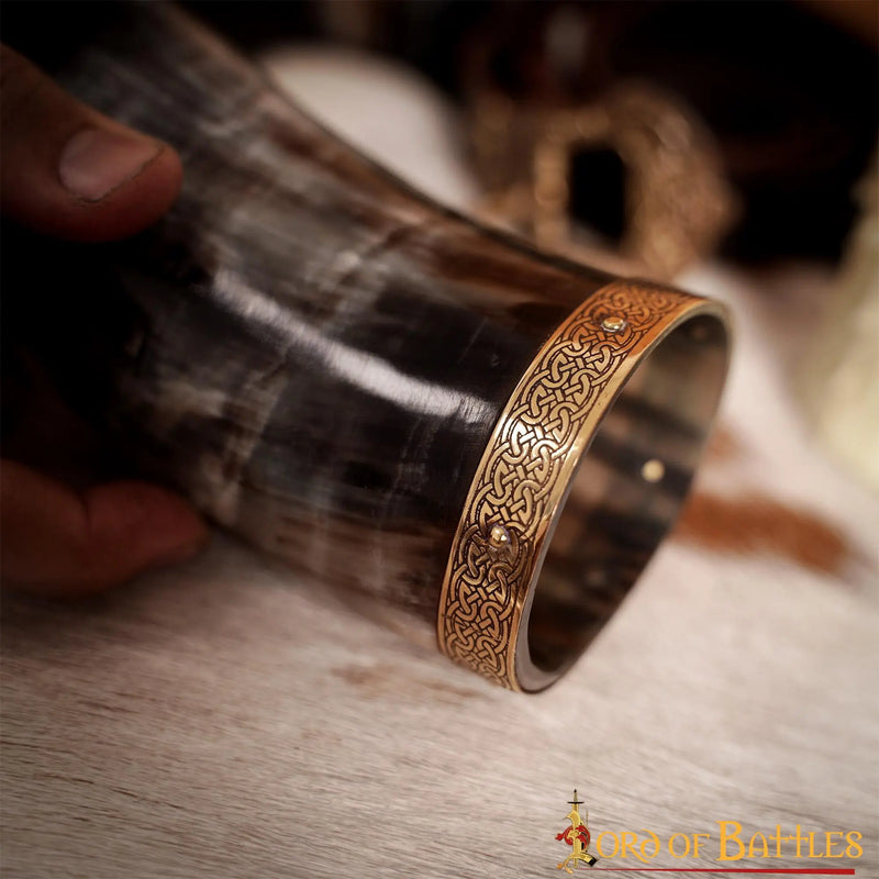 Viking drinkhoorn Heimdall, 300-500 ml