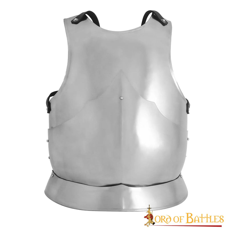 15e eeuwse borstkuras, zwart, 1.6 mm