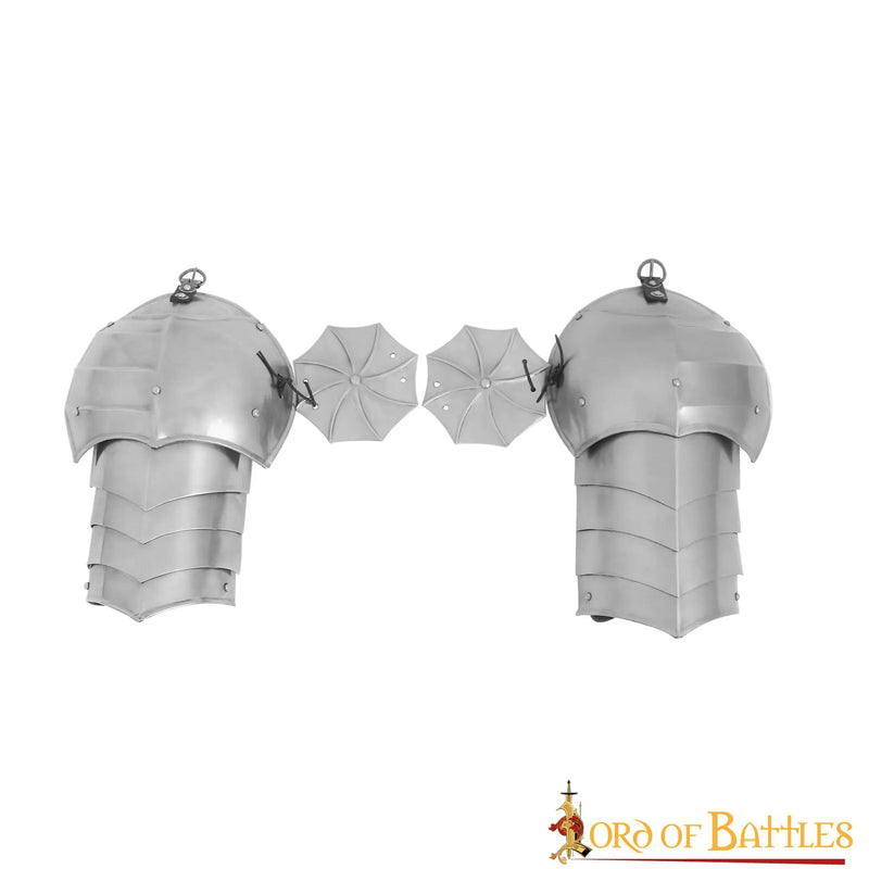 Gótico hombreras con rondeles, 1,6 mm 