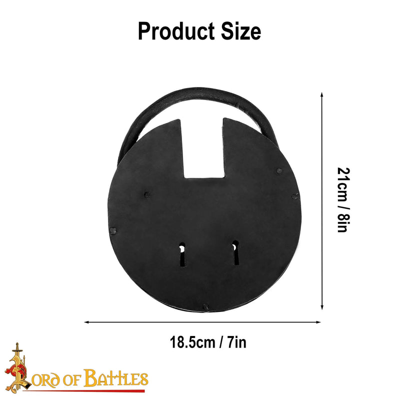 Large medieval padlock