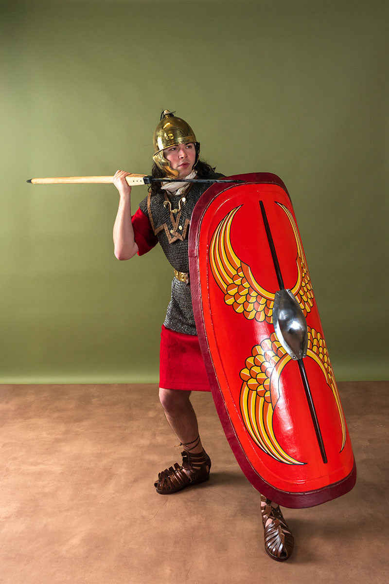 Caligae Neptunus, romeins, bruin