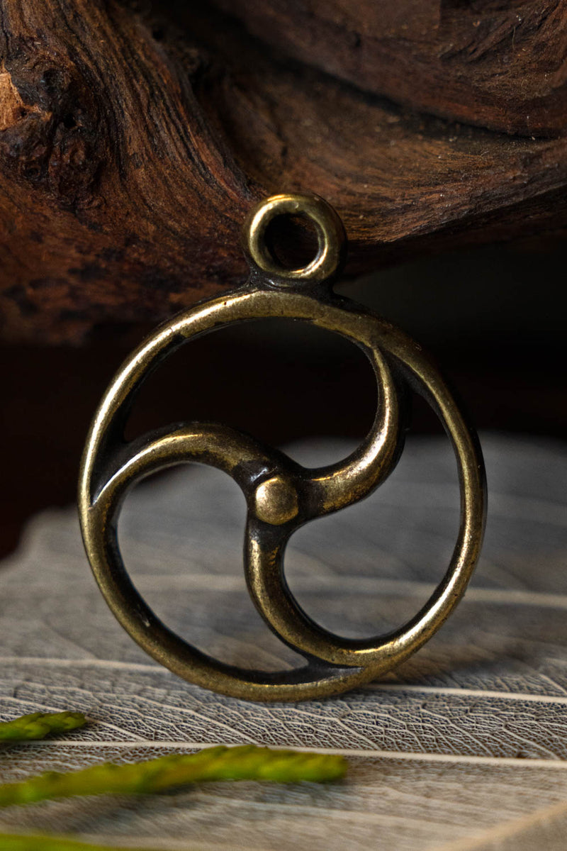 Keltisch zonneamulet, brons