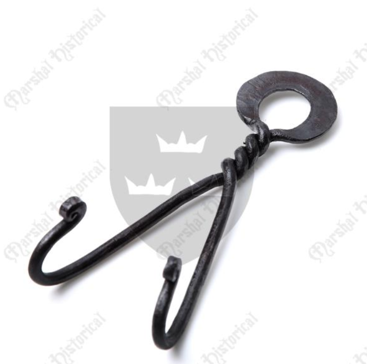 Soporte de espada forjado a mano 