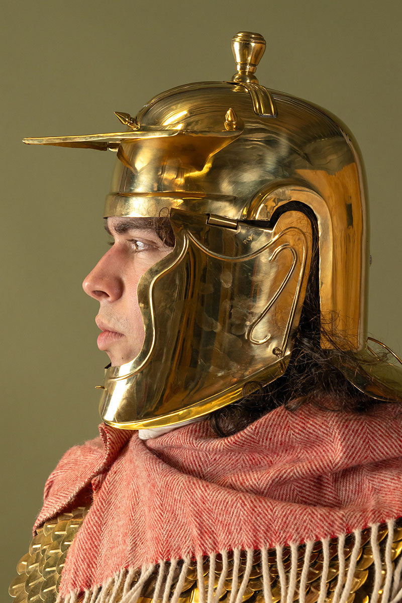 Romeinse helm Niederbieber-Buch, 1-1.2 mm