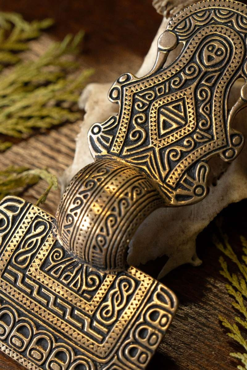 Norendorf beugel fibula, brons