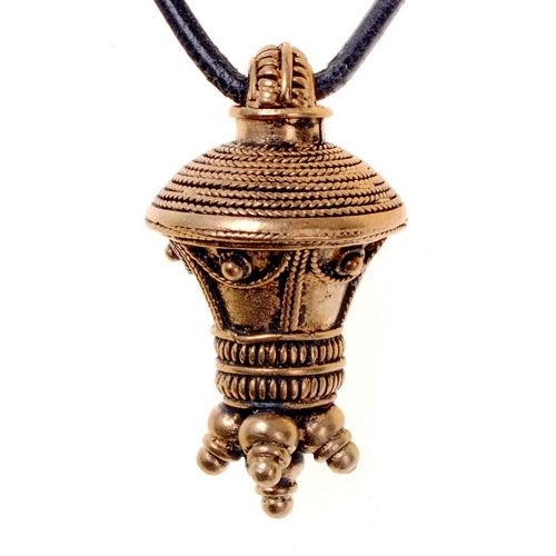 Germansk berlockhängsmycke, brons 