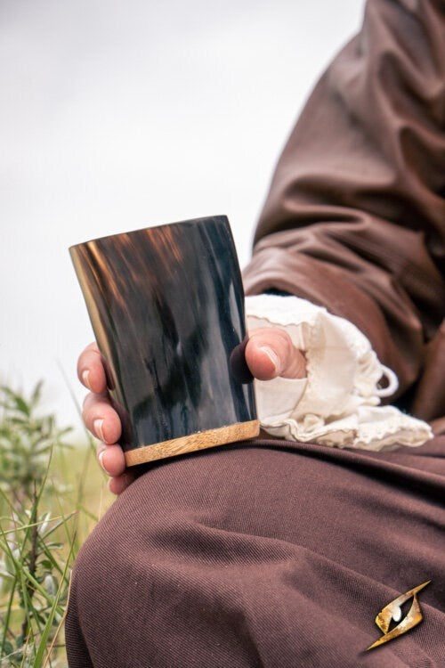 Bicchiere in corno Adventurer, scuro, 300-500 ml 