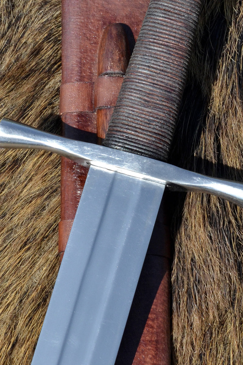 Engelska enhandssvärd, 1200-talet, trubbig (battle-ready) 