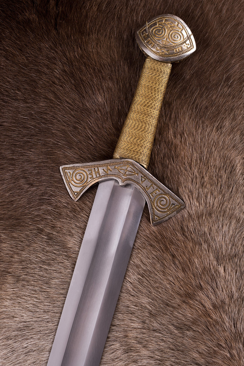 Espada vikinga Langeid, semi-afilado 