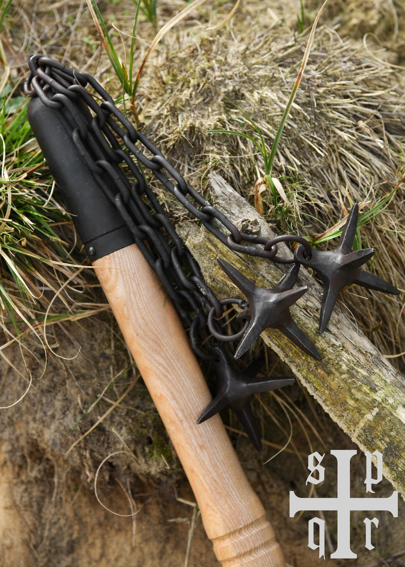 Middeleeuwse strijdvlegel met drie sterren