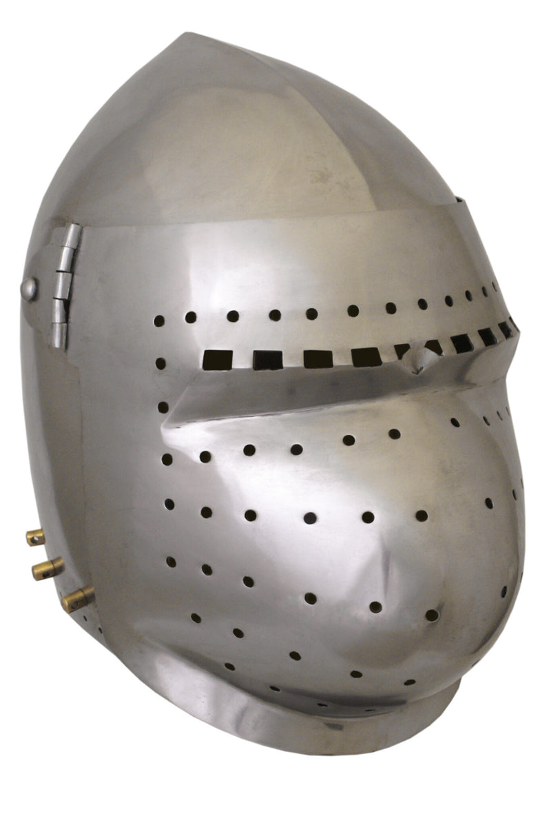Battle-ready gesloten bascinet, 2 mm (battle-ready)