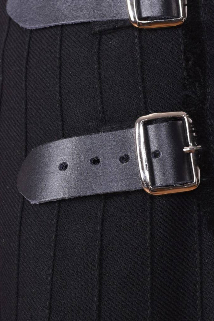 Schotse kilt, zwart