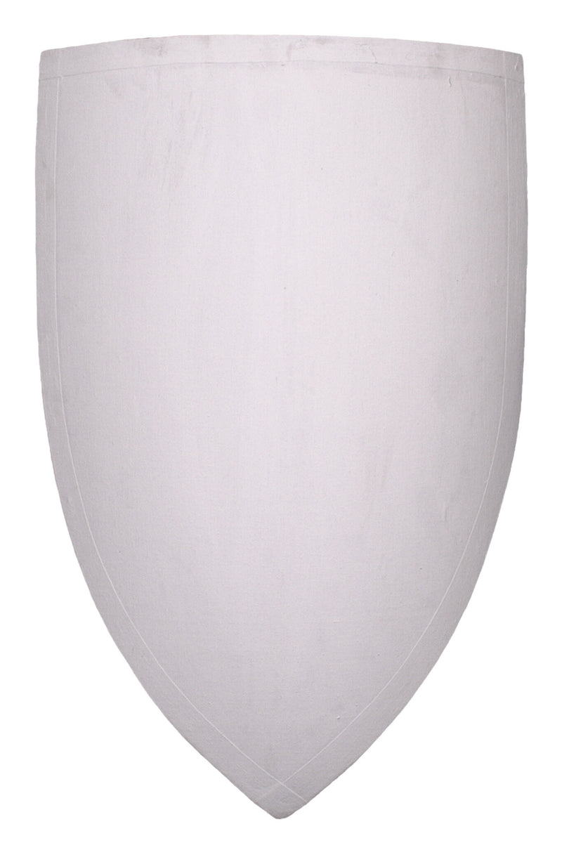 Middeleeuws ridder schild, onbeschilderd