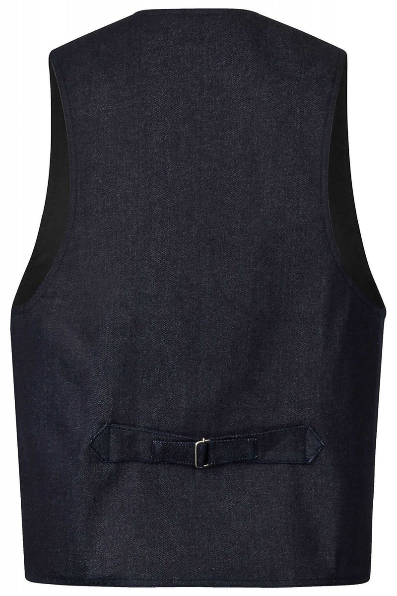 1920 vest Harold, blauw