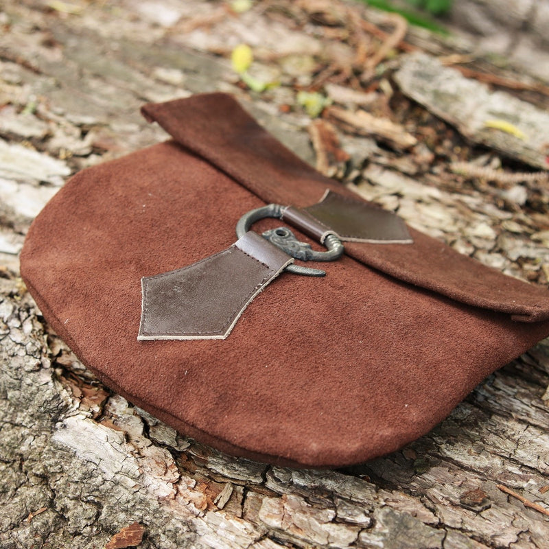 Bæltetaske drage, brun 