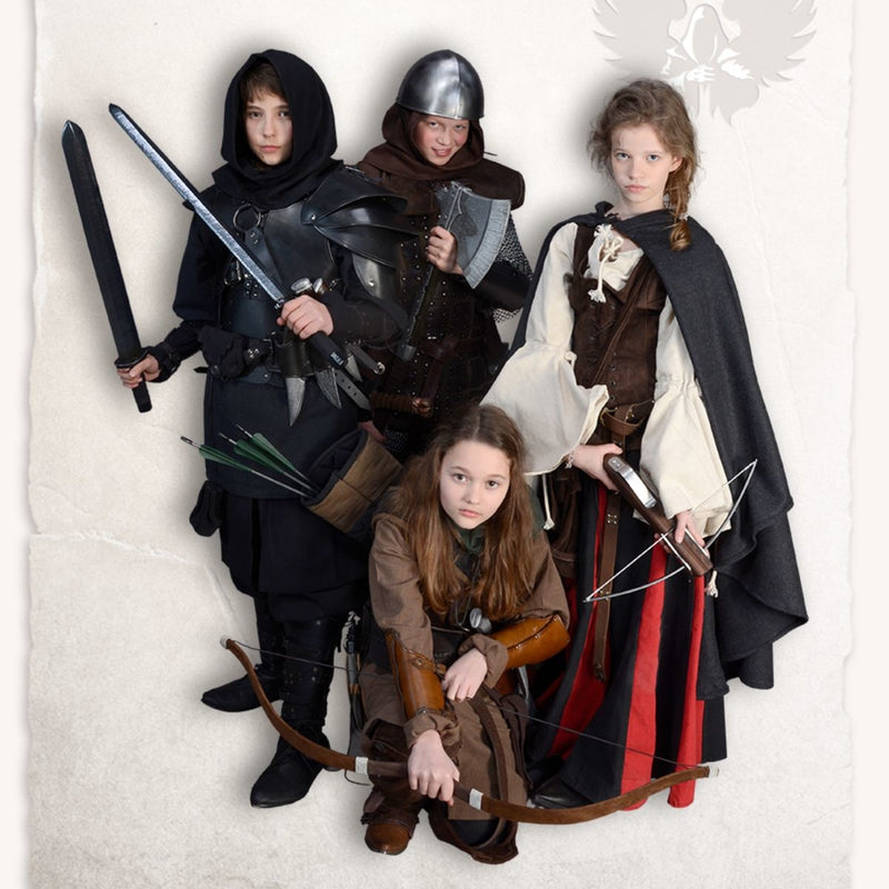 Children's cloak Niko, Brown