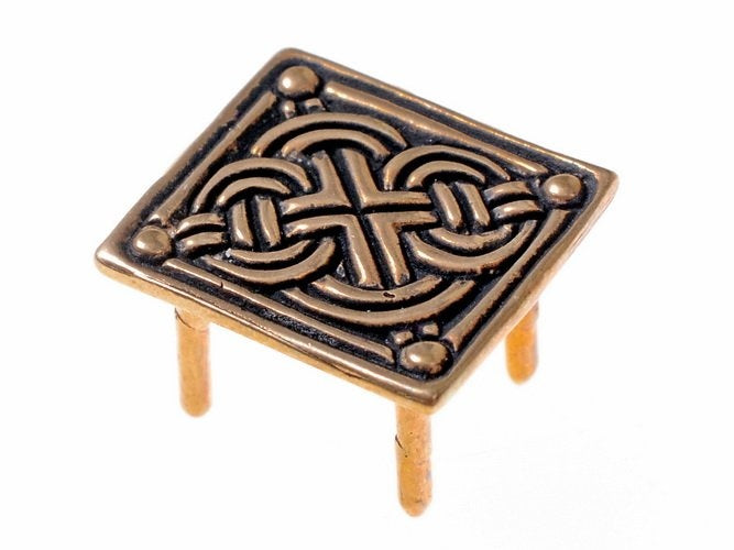 Viking bältesbeslag med knutmönster, Birka 