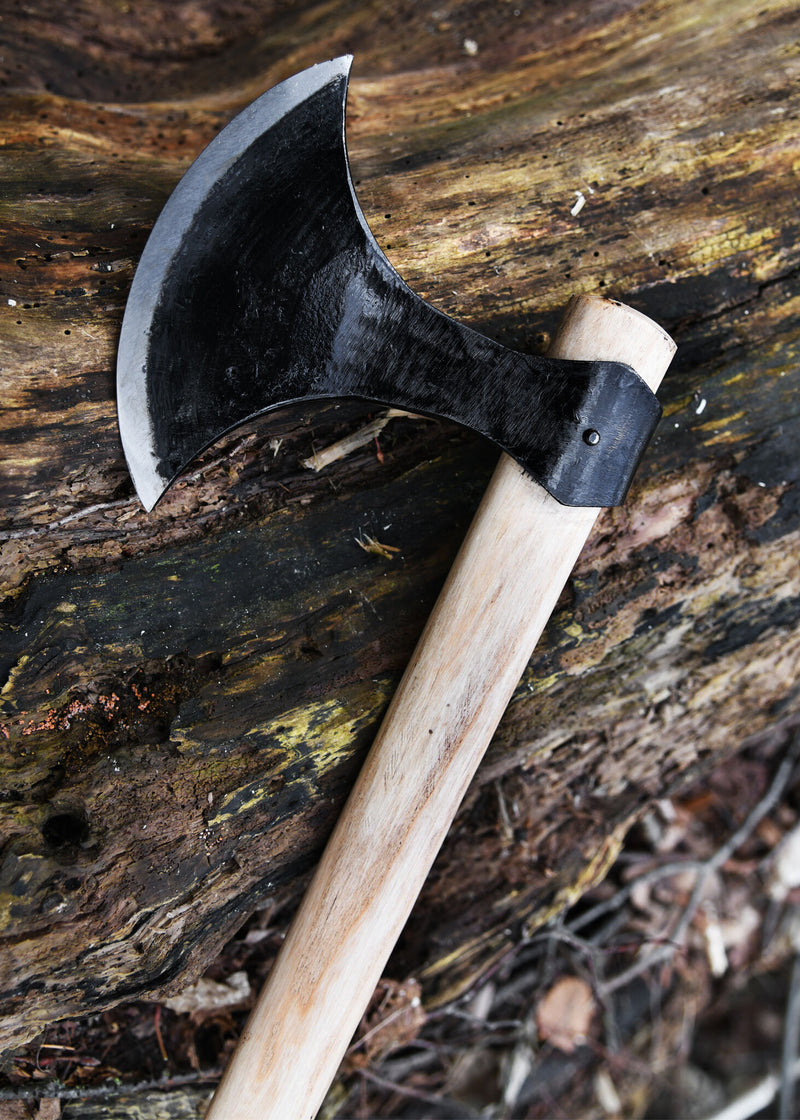 Korte Deense bijl, type M, semi-scherp