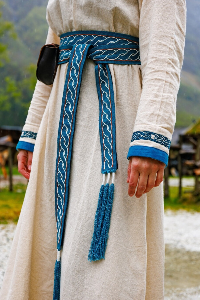 Viking riem Elina, blauw, 235 cm