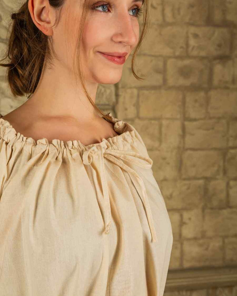 Ursula chemise, onderjurk, naturel