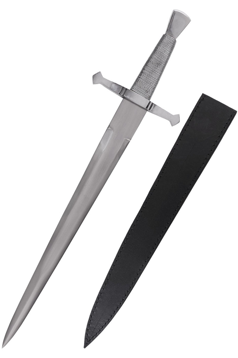 Medieval quillon dagger, semi-sharp