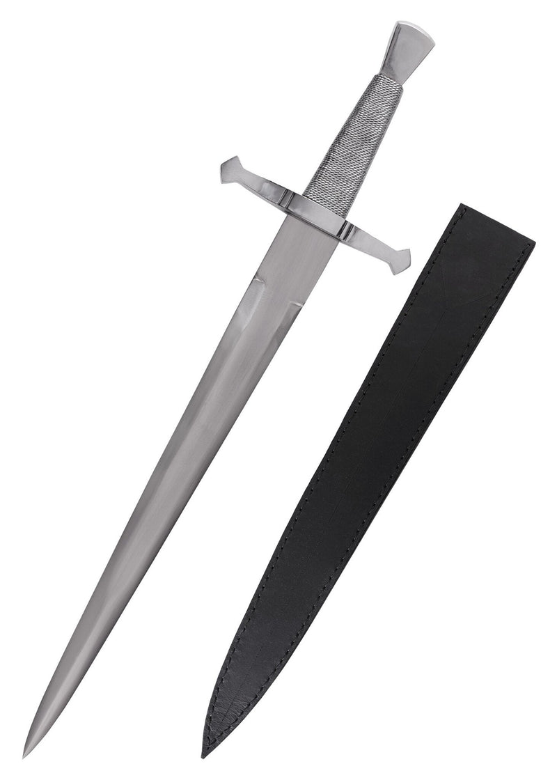Medieval quillon dagger, semi-sharp