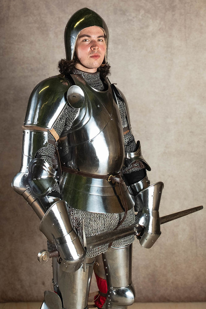 15e eeuwse Milanese pantserhandschoenen, 1.6 mm