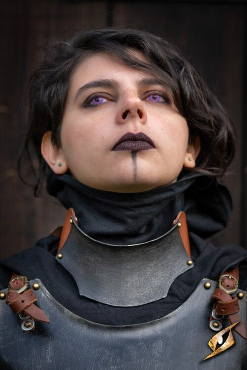 Renegade women's armor, gorget, 1 mm