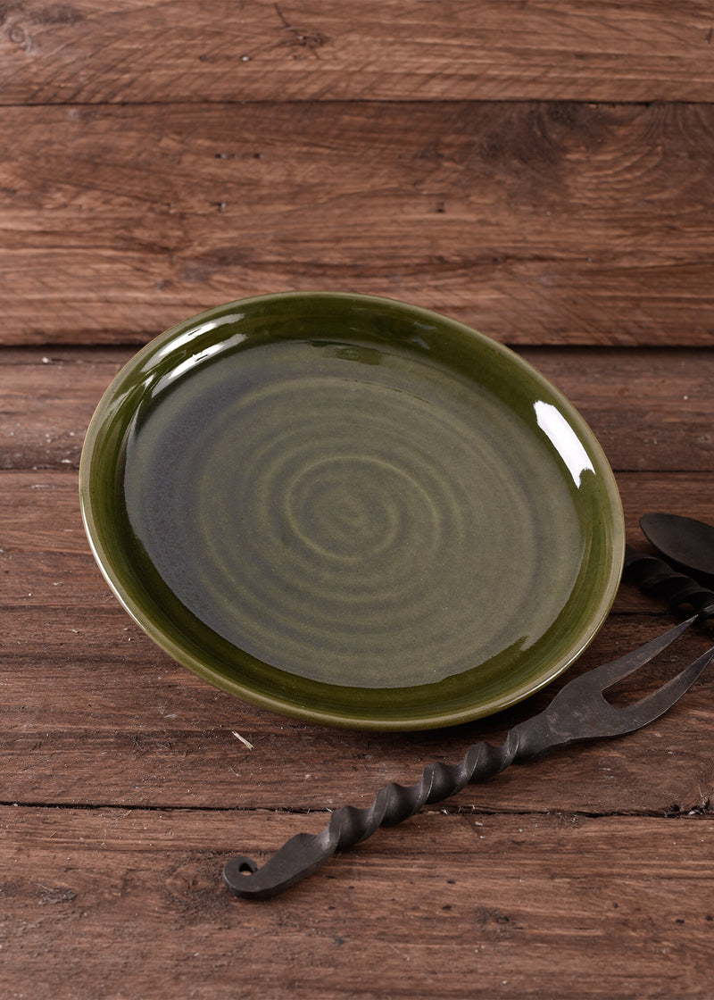Piatto del XV secolo, verde 