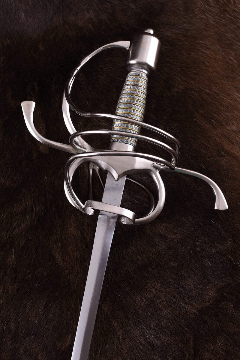 Duitse rapier 17e eeuw, semi-scherp