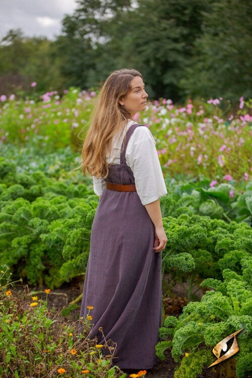 Viking hangeroc Frida vissegraat, bordeauxrood