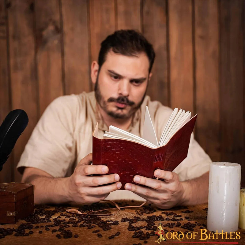 Leren boek Yggdrasil