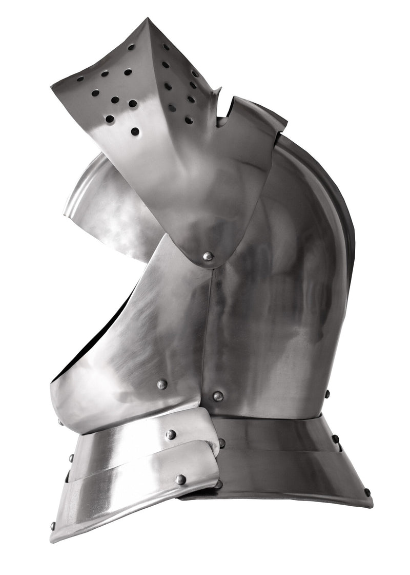 Vroeg 16e eeuwse gesloten helm, 1-1.2 mm